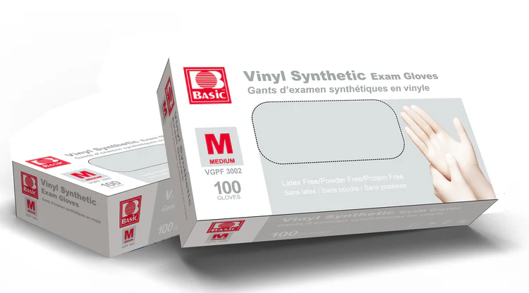 Clear Vinyl gloves